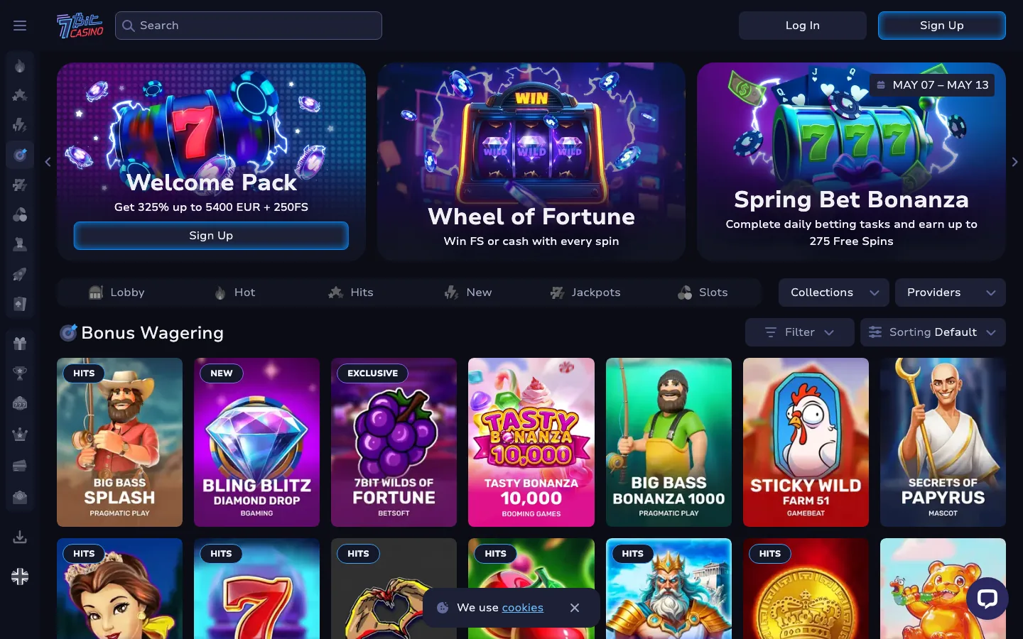 7Bit Casino — bonus-page